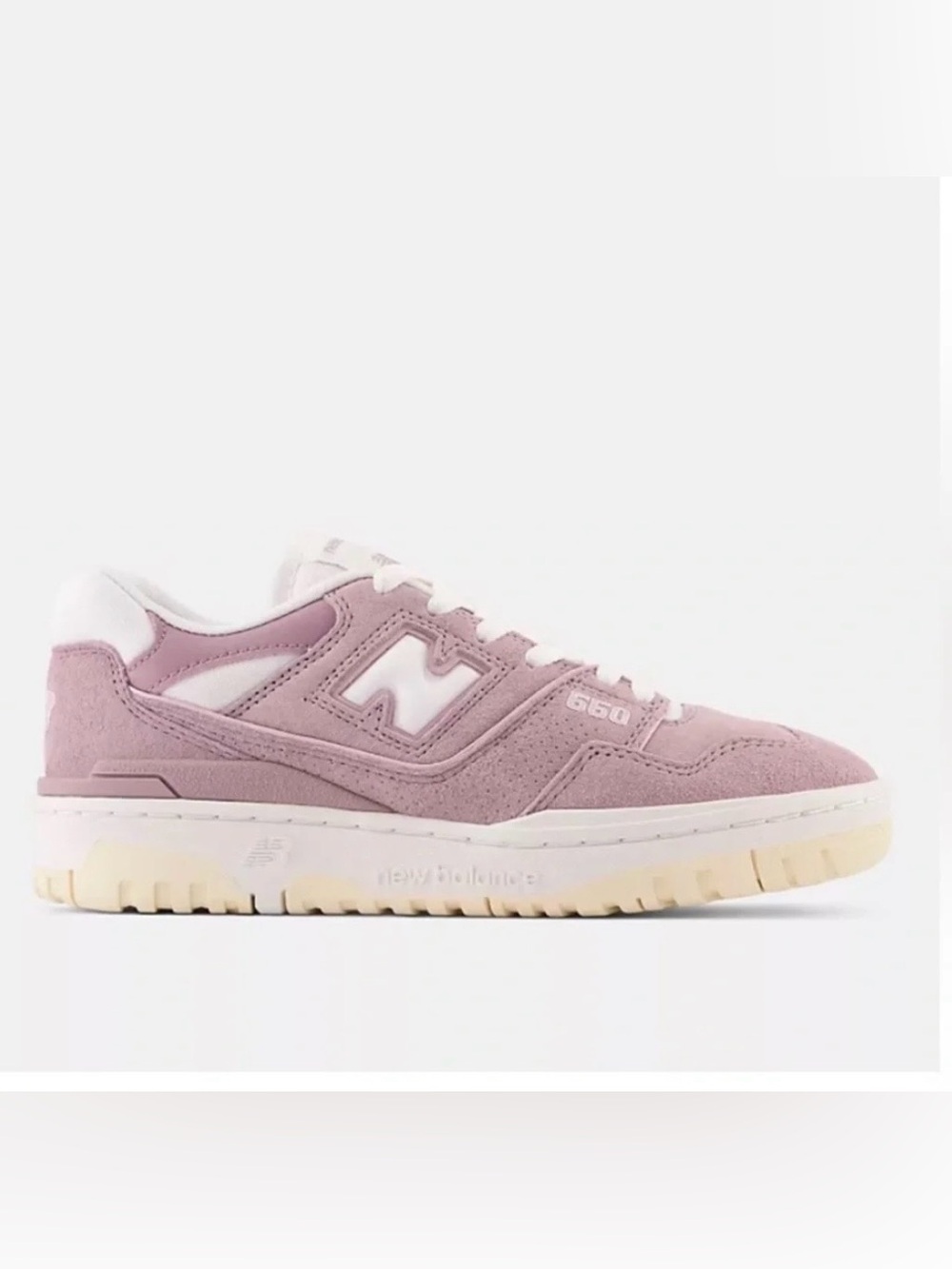 New Balance 550 Lilac Chalk Women’s 8.5